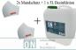 Mobile Preview: SET : 2X Waschbare Nanosilber Atemschutzmaske Mundschutz Maske 3Lagig + 1 x 5 Liter Desinfektion Desinfektionsmittel Hände und Flächen